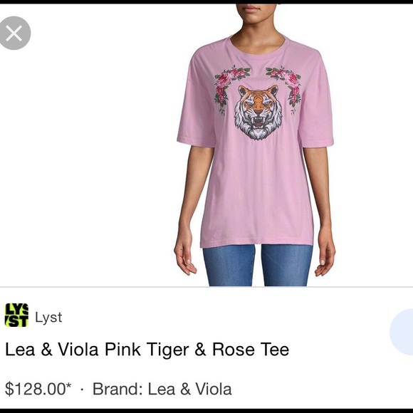 lea&viola tiger embroidery short - Picture 3 of 3